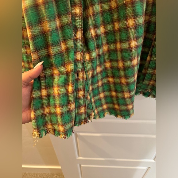 Urban Outfitters BDG Brixton Button-Down Flannel Shirt - Picture 8 of 8